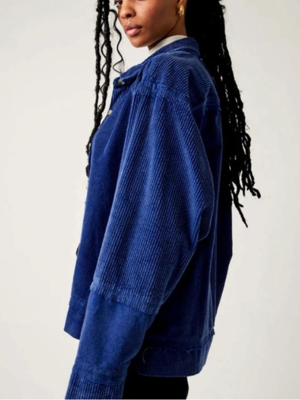 We the Free Full Moon Corduroy Shacket - Picture 2 of 5